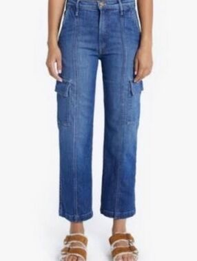 MOTHER Denim The Rambler Cargo Ankle Size 29